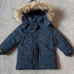 Navy Blue Parka
